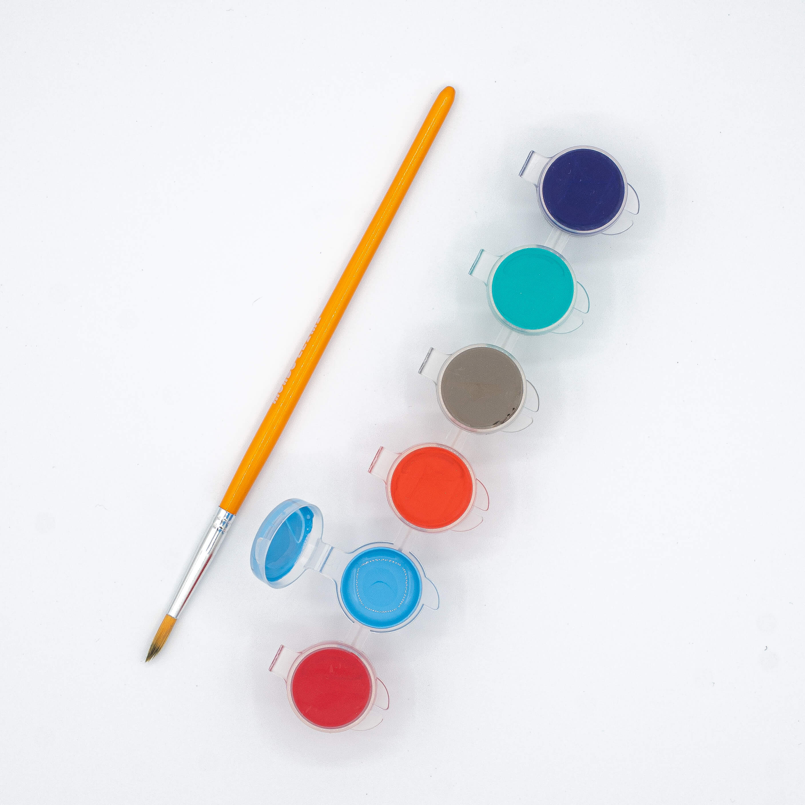 Candle Painting Kit – Two Tall White Ceramic Jars